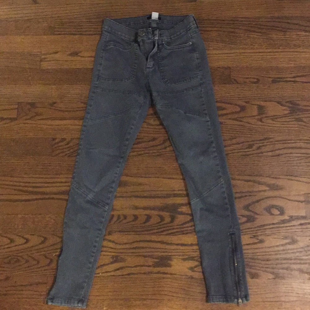 Cool dark paneled pants